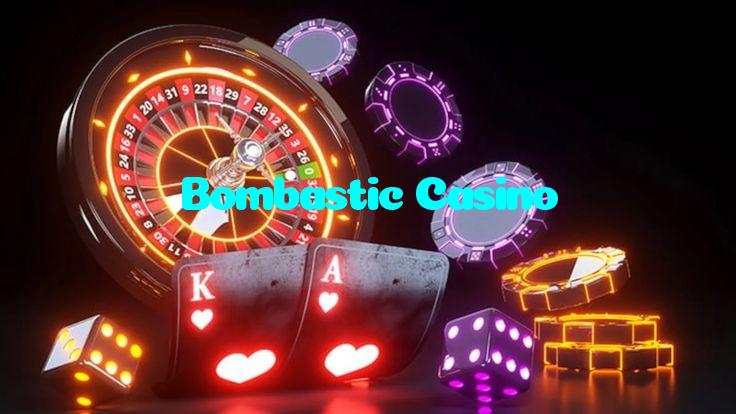 Bombastic Casino casino presented on mobile device in Pakistan with slots and live games